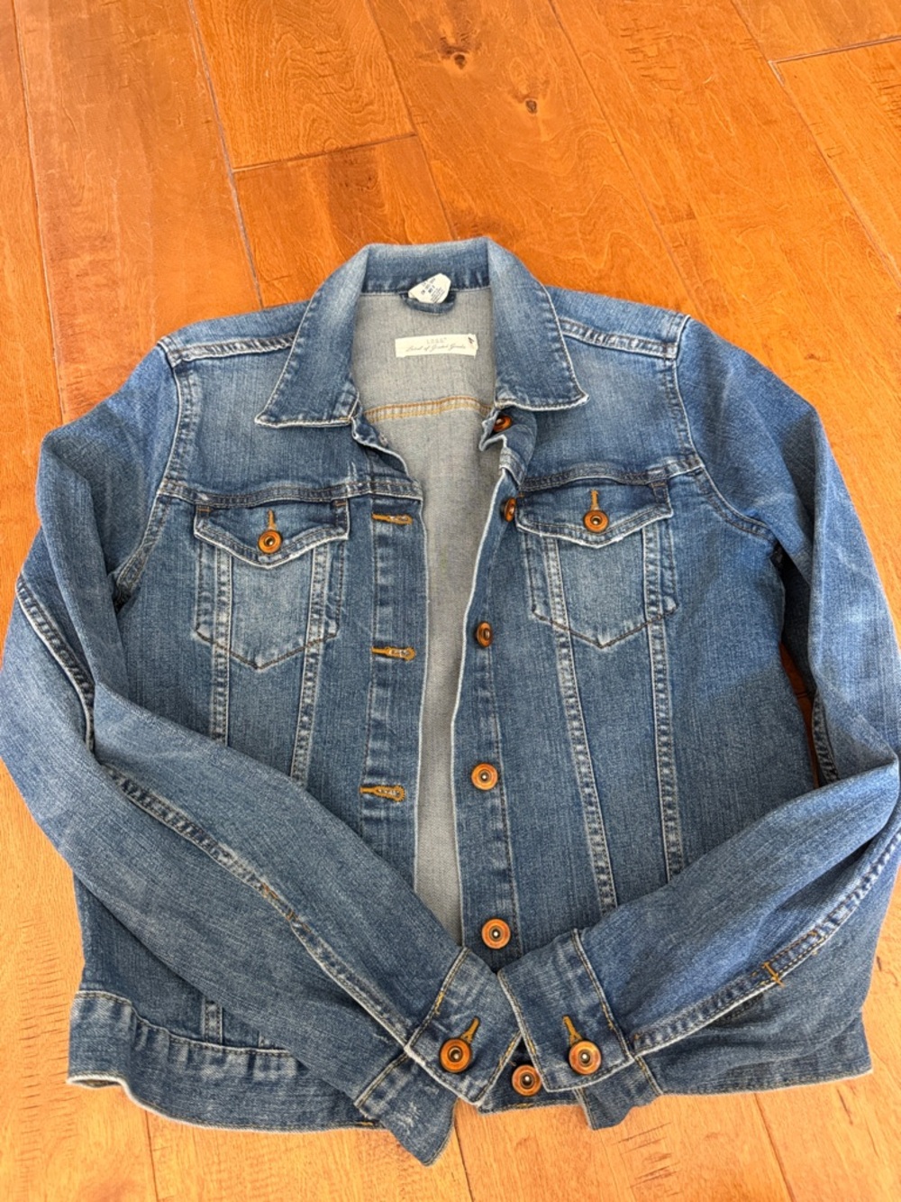 Classic Blue Denim Jean Jacket - Women